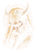 Viking 022 halftone DTF transfer