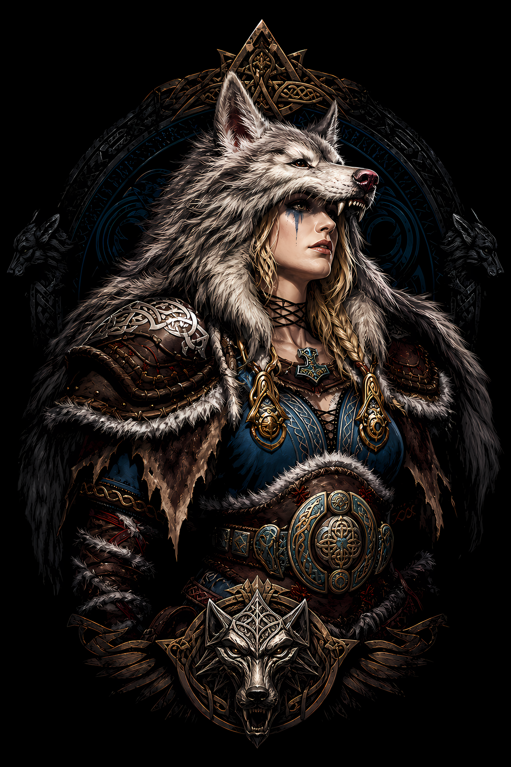 Viking 003 shown on a black background