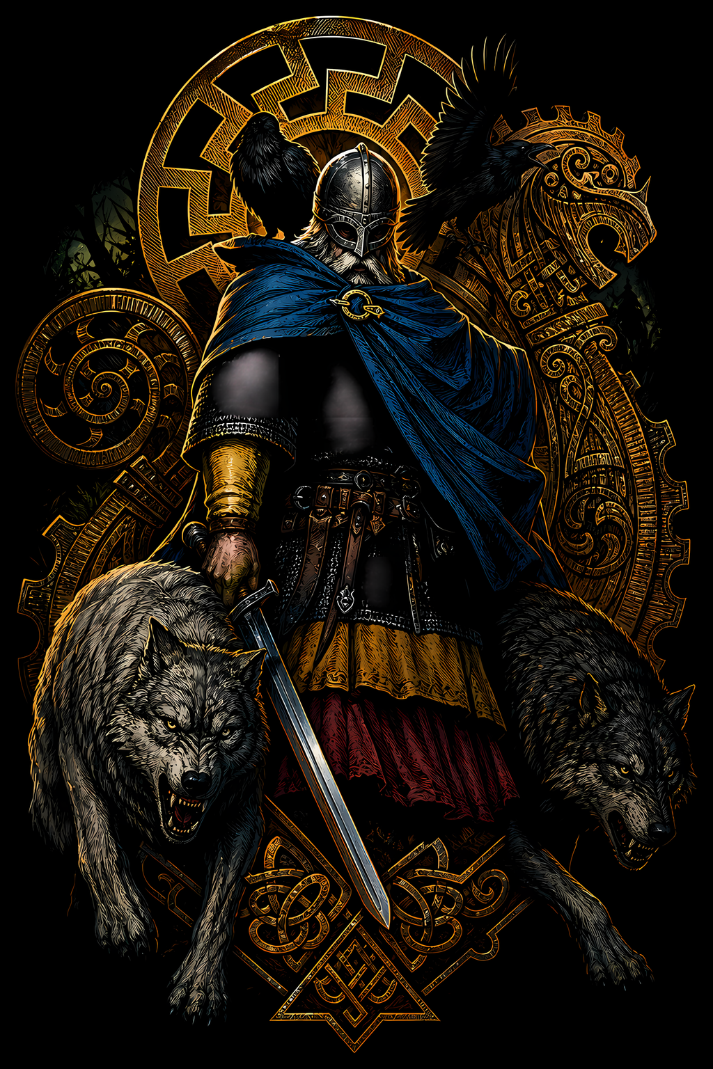 Viking 010 shown on a black background