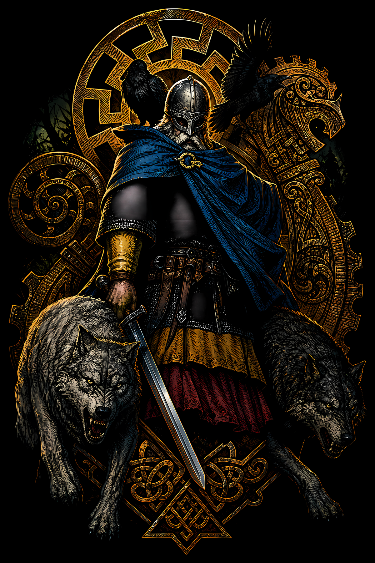 Viking 010 shown on a black background