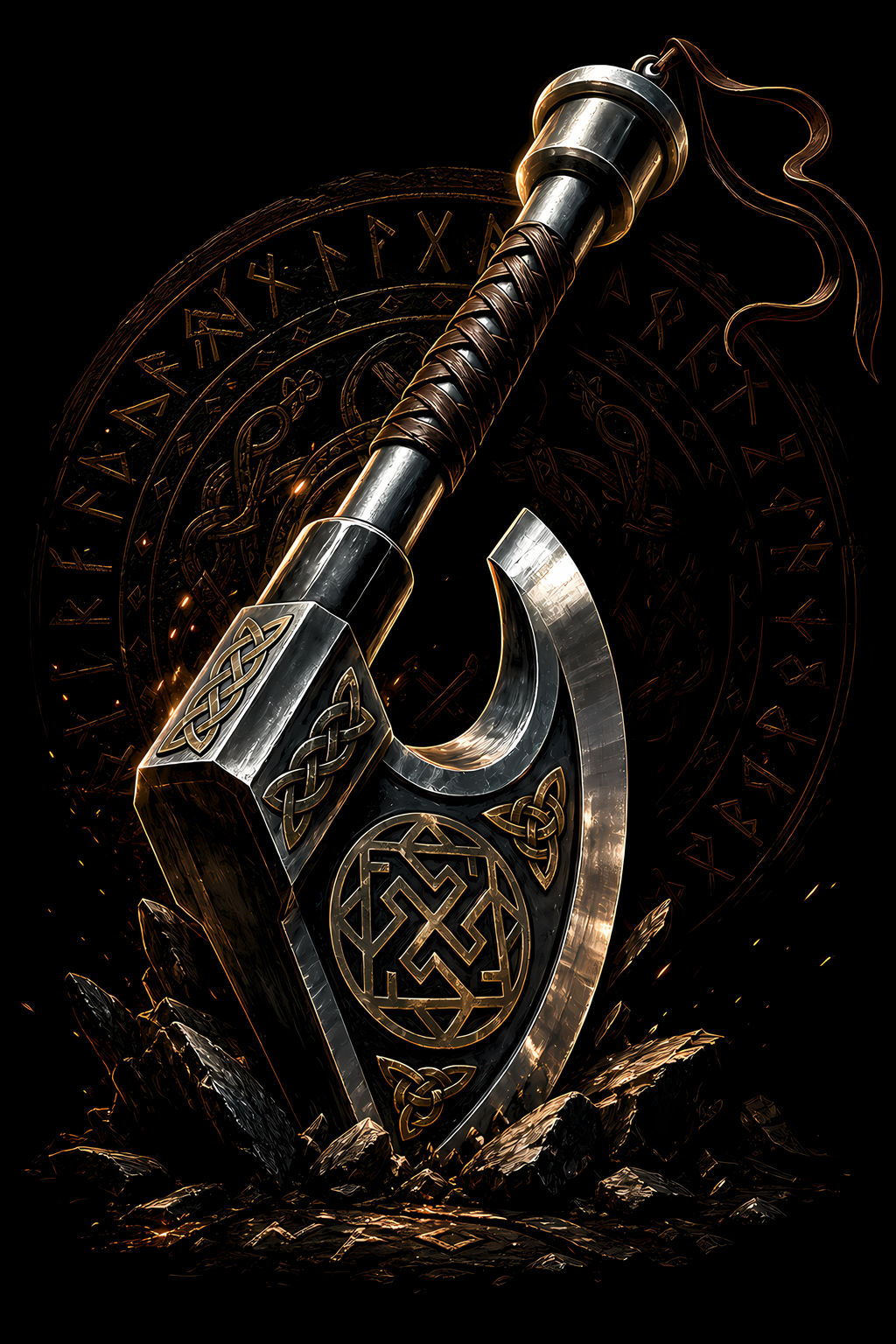 Viking 011 shown on a black background