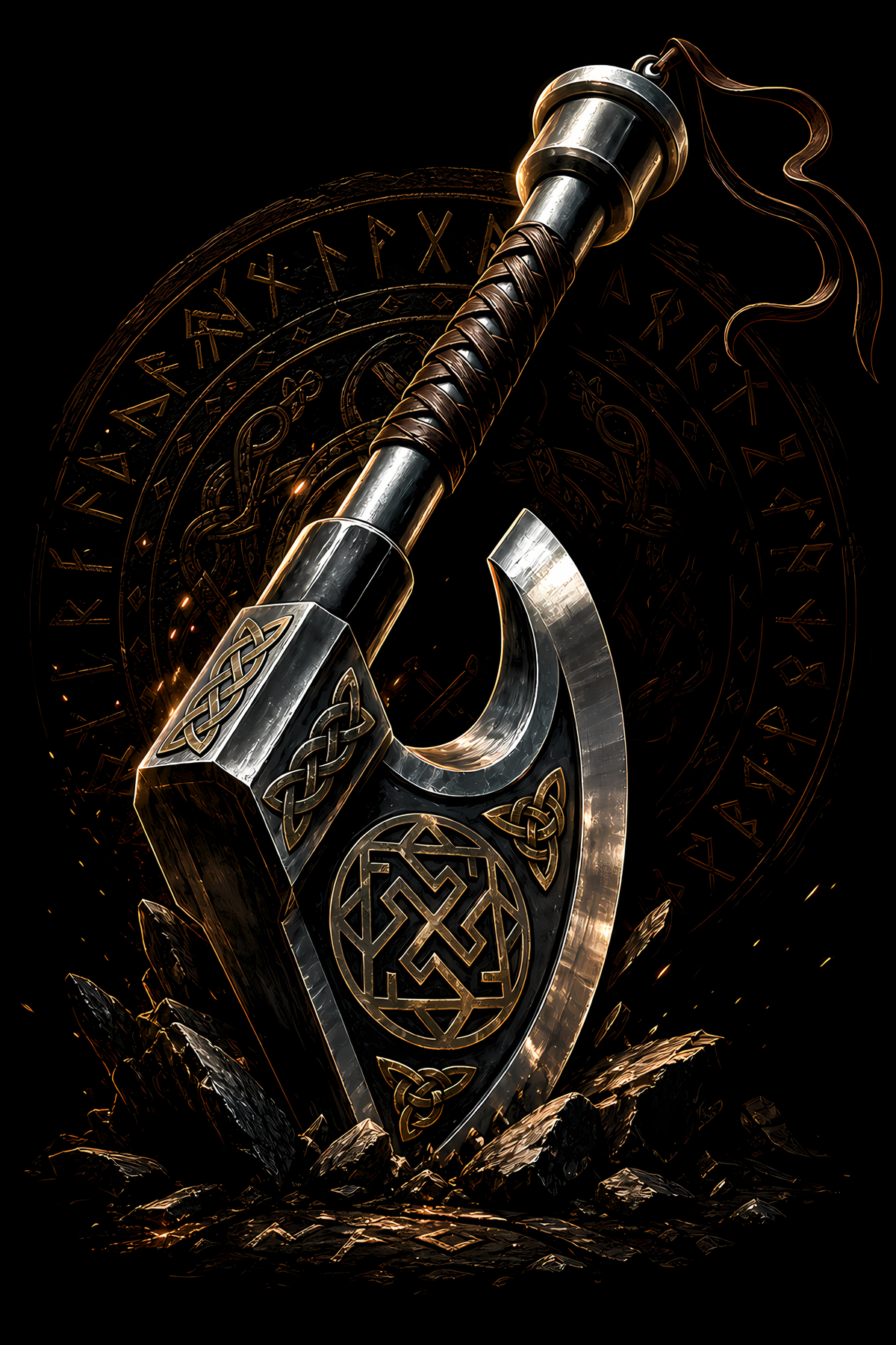 Viking 011 shown on a black background