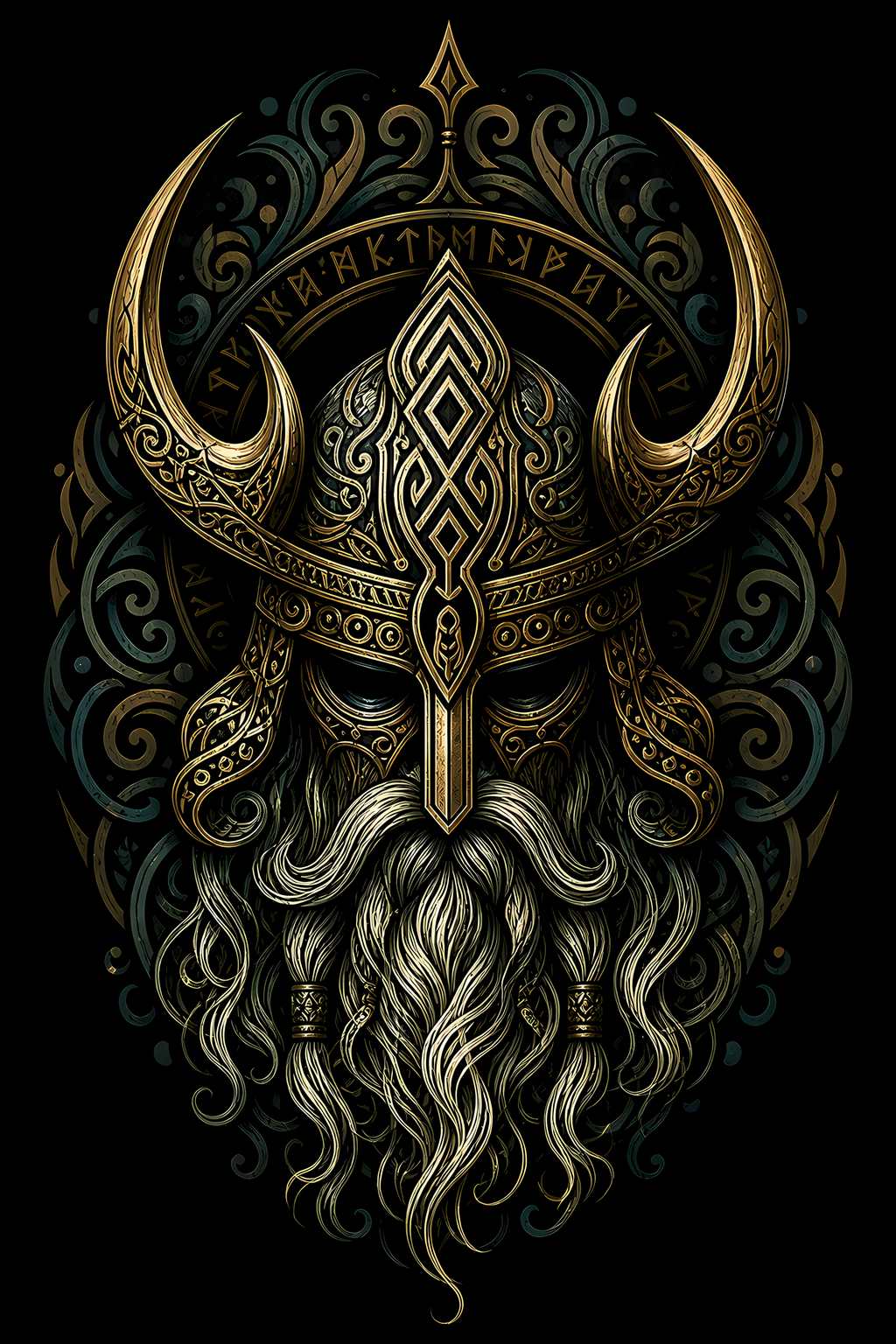 Viking 013 shown on a black background