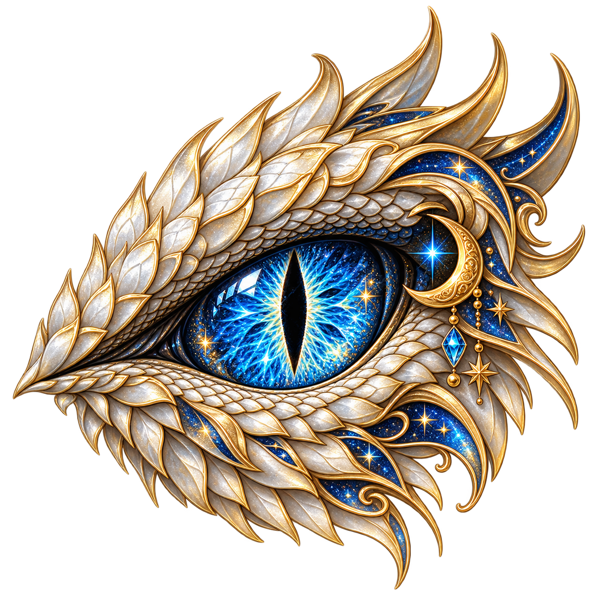 White Dragon Eye (blue)