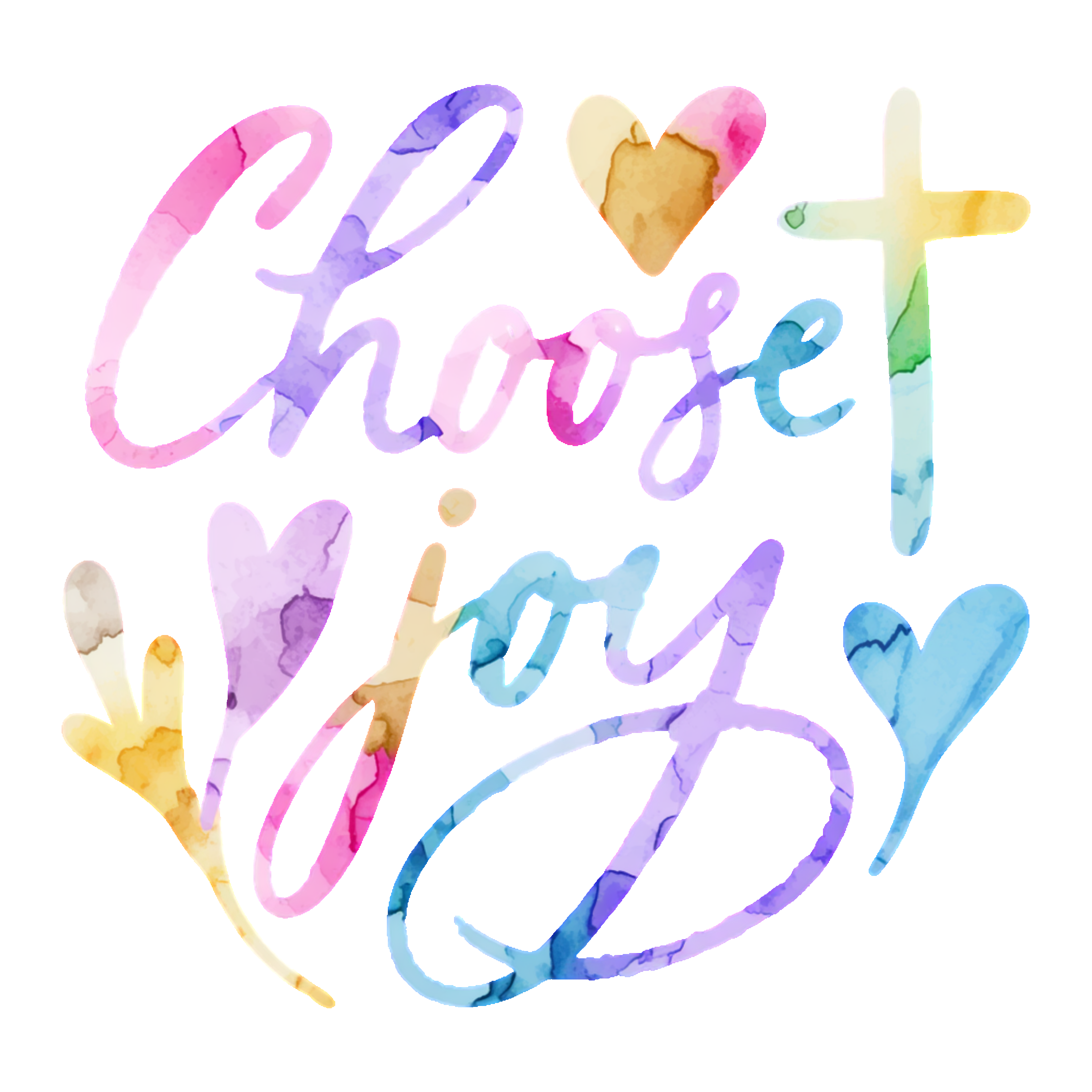 Choose Joy (water color)