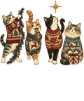 Christmas Sweater Cats