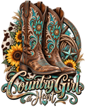 Country Girl At Heart Boots