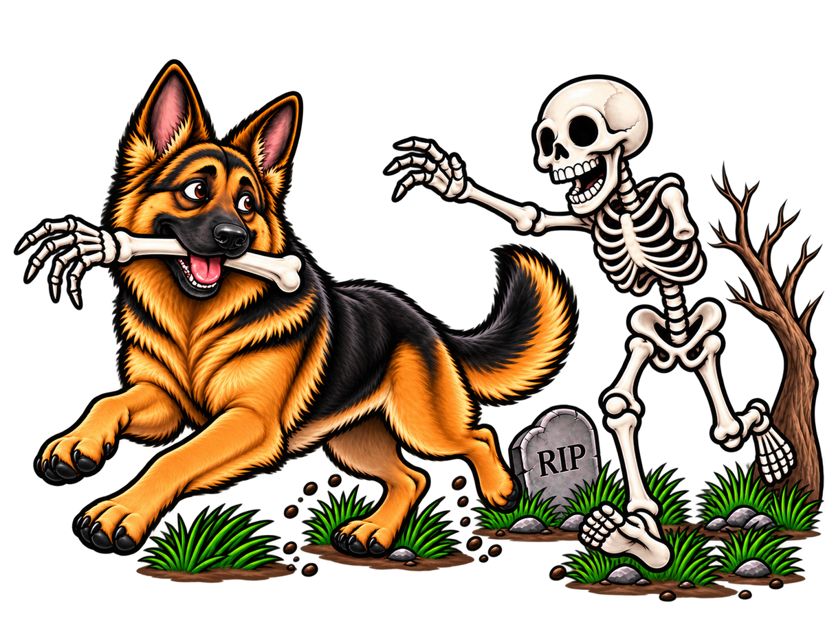 Dog Skeleton Bone