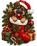 Puppy Christmas Stocking